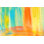 Fredkin Multicolor Smears On Canvas Painting