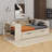 Full Size Platform Bed With Shelves, Drawers, Charging Station And Upholstered Headboard-2066346230-2066346225