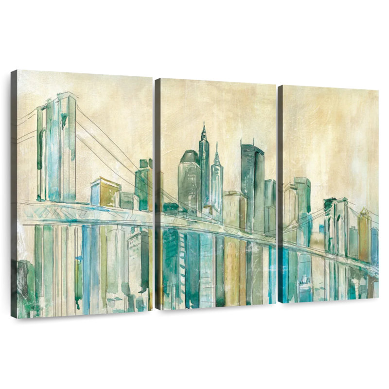 Sirci, croquis de Sireci, New York, H 24 po x l 38 po