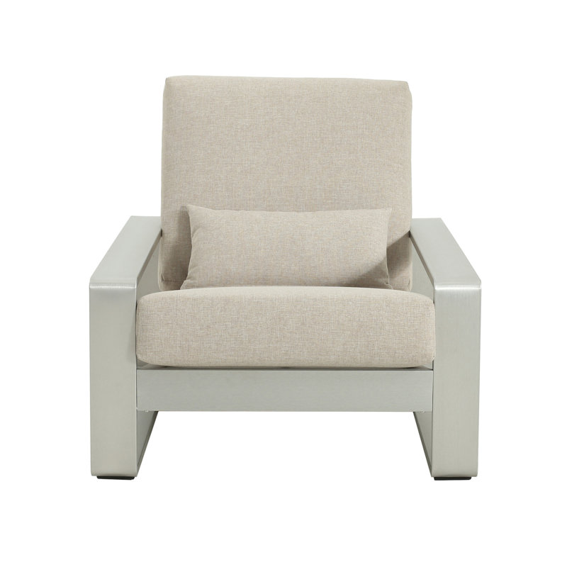 Chaise longue d'extérieur et d'intérieur La Plata (excluant la table)