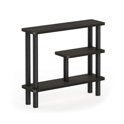 Slim Space Saving Storage Rack, Espresso/Black