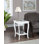 Table de bout l 18 po avec tablette Carbin