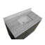 Ensemble de meuble-lavabo simple 42 po Sadelle Peyton-878439028