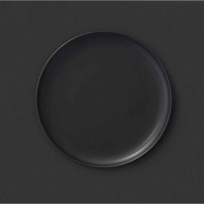 Service de table 18 pièces JoyJolt Mesa, Noir mat