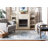 Cremont Hand Tufted Wool Cotton Oriental Rug in Ivory/Navy-1277611910