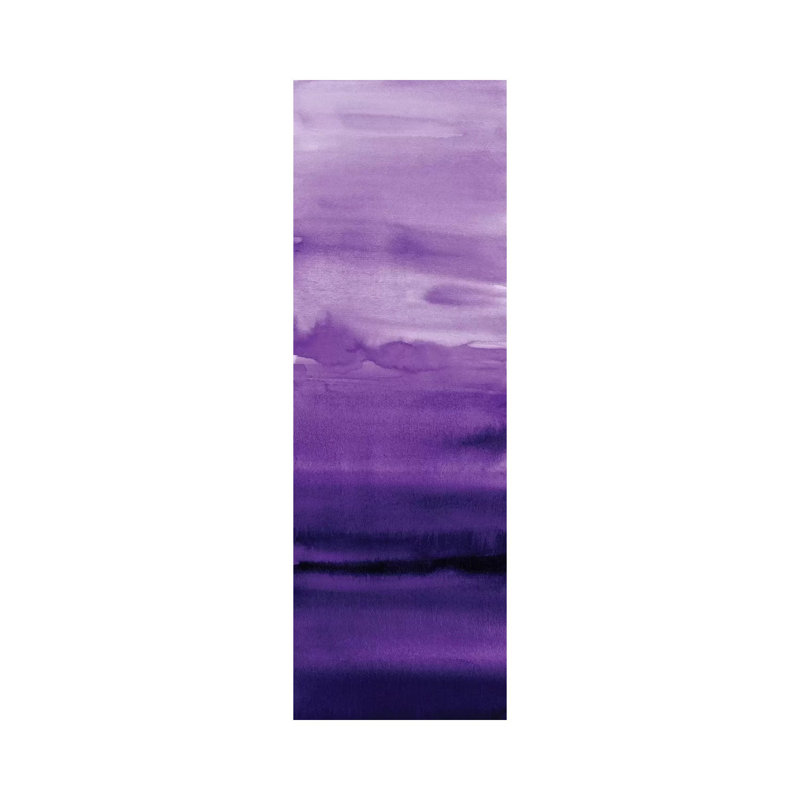 Purple Blend by Allie Corbin - Wrapped Canvas Panoramic Gallery-Wrapped Canvas Giclée, 30.48 cm H x 91.44 cm W