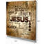 Nuage de mots textuels, art sur toile - Nuage de mots Jésus-29505851-35119050