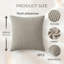 Housse de coussin en velours côtelé Minimalist Modern-131373079