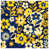 Dark Blue Light Yellow