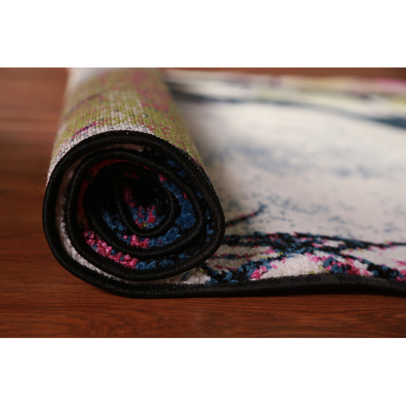 Tapis oriental transitionnel 4 x 6