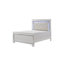 Ensemble de chambre à coucher à panneau en tissu d'ameublement à DEL 4-1 Ibhan-863226792-822161961-822161962