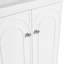 Meuble de salle de bain 61 cm (24 po) - Contreplaqué blanc, fermeture amortie, style moderne, rangement autoportant irrésistible