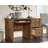 Oak Finish Computer Desk
