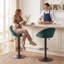 Swivel Upholstered Bar Stool-136969920