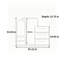Garde-robe moderne et minimaliste sur pied-180229009