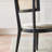 Solid wood ash rattan dining table set-108068403