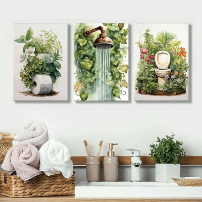 3 Piece Wrapped Canvas Print