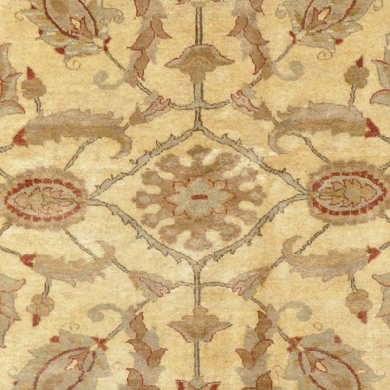 Earsel Wool Floral Indoor Rug