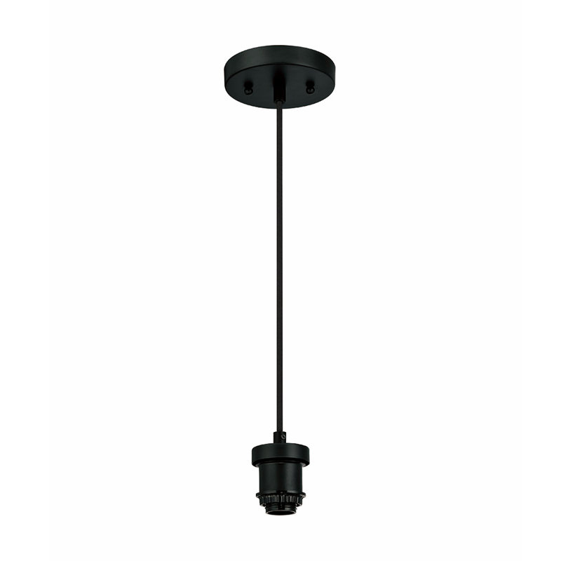 Luminaire suspendu cylindrique 1 lumière