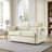 Loveseats Sofa Bed With Pull-Out Bed,Adjsutable Back And Two Arm Pocket
