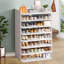 Warm white MDF shoe cabinet-1710999528-1710999529