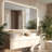 Frameless Bathroom Mirror LED Lighted Dimmable Mirror with Color Adjustable and Memory Function -1042732289