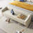 Beige Upholstered Bench-69060269