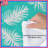 White Tropical Palm Leaves Comforter-130109658