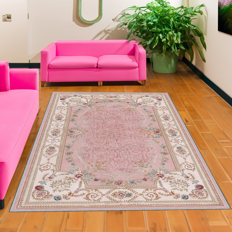 Tapis rectangulaire unique de 5 pi 3 po x 7 pi 7 po Finvoy