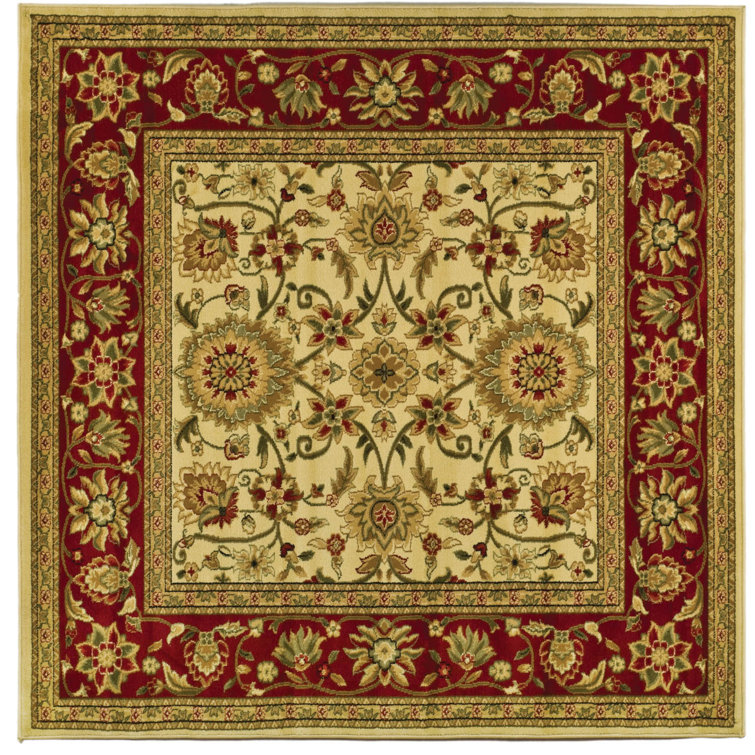 Lyndhurst Oriental Area Rug In Ivory / Red