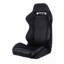 2 pièces Universal Racing Seats Stitch Leather