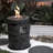 32000 Outdoor Heating Fire Pit, 20 Inch Diameter, , With Lava Stones & Rainproof Sheet Gas 20" And Top