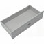 Lit superposé simple avec tiroirs de rangement, fabrication en bois de pin massif, aucun sommier nécessaire - gris