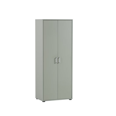 Niels 2 -Door 4 -Shelf Storage Cabinet
