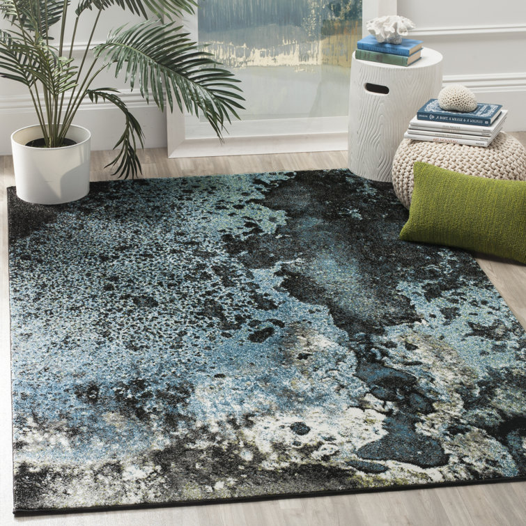 Glacier Performance Abstract Rug