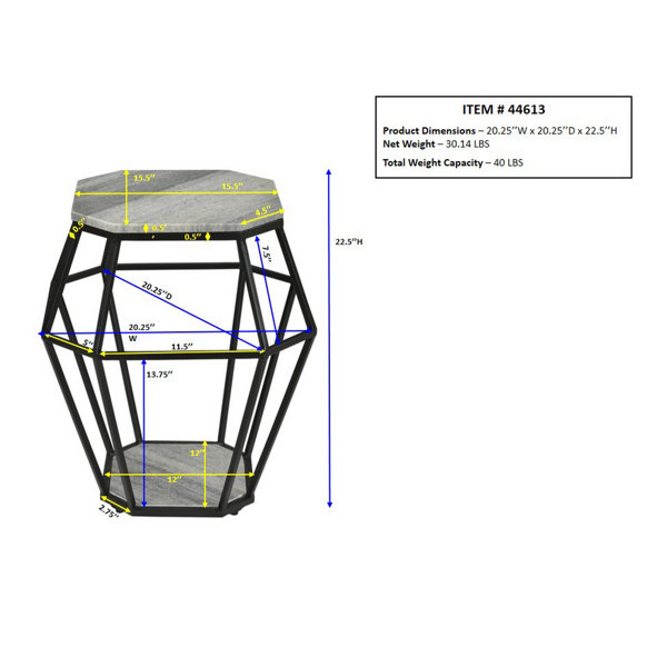 Dimensions du produit