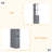 Storage Tower,Narrow Side Floor Organizer,Bathroom Storage Cabinet-318475919