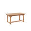 Meith 6 - Person Acacia Solid Wood Patio Dining Set Extendable Rectangular Table with Cushions Included-1944275379