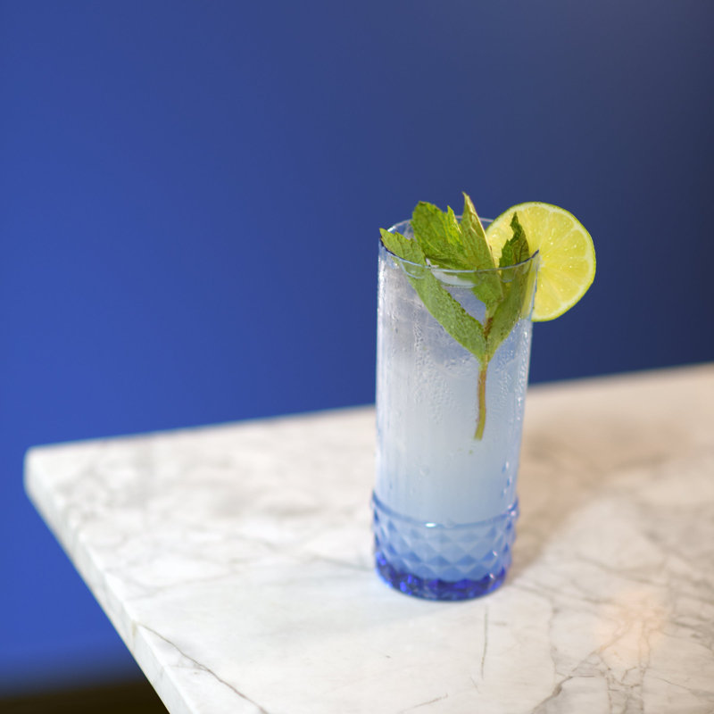 16,25 oz. Verres à boire plus frais, Bleu saphir