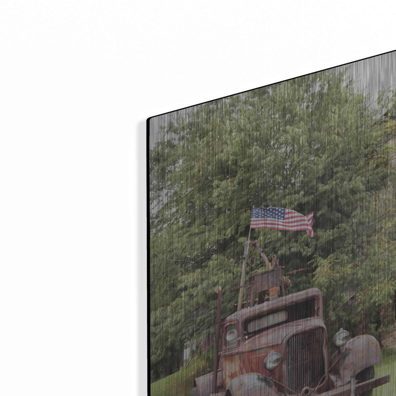 «Towing The Line» par Lori Deiter, H 12 po x l 12 po