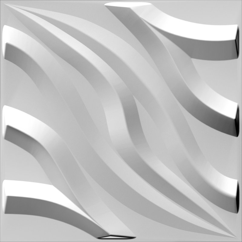 Panneau mural en bambou de 20 po x 20 po Falkirk