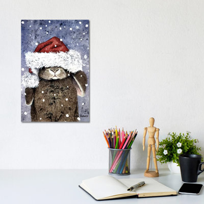 "Kris Kringlypaws" par Maggie Vandewalle, reproduction d’art sur toile tendue