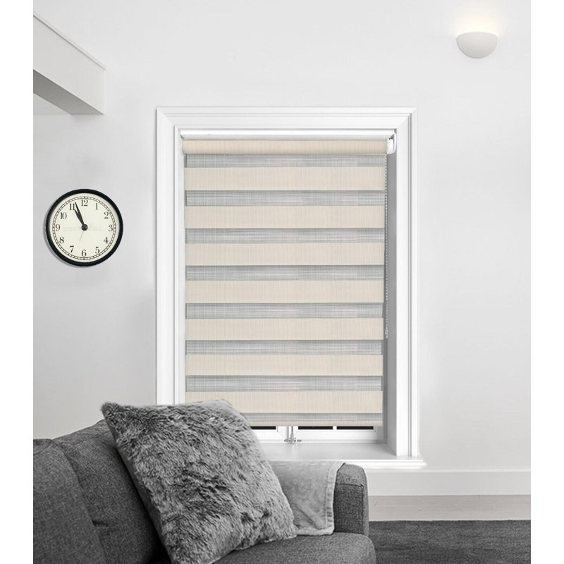 Roller Shade, Cream, 60"W x 165"L