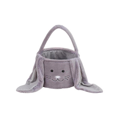  Plushs Rabbits Bag Easter Bag Children's Handbag Rabbits Bag Easter Basket Velvet Handbag