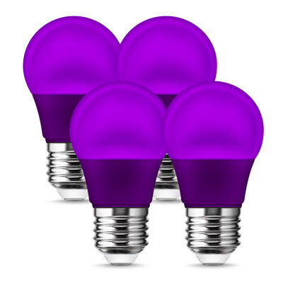 3 Watt (20 Watt Equivalent), A19 LED, Non-Dimmable Light Bulb, E26/Medium (Standard) Base