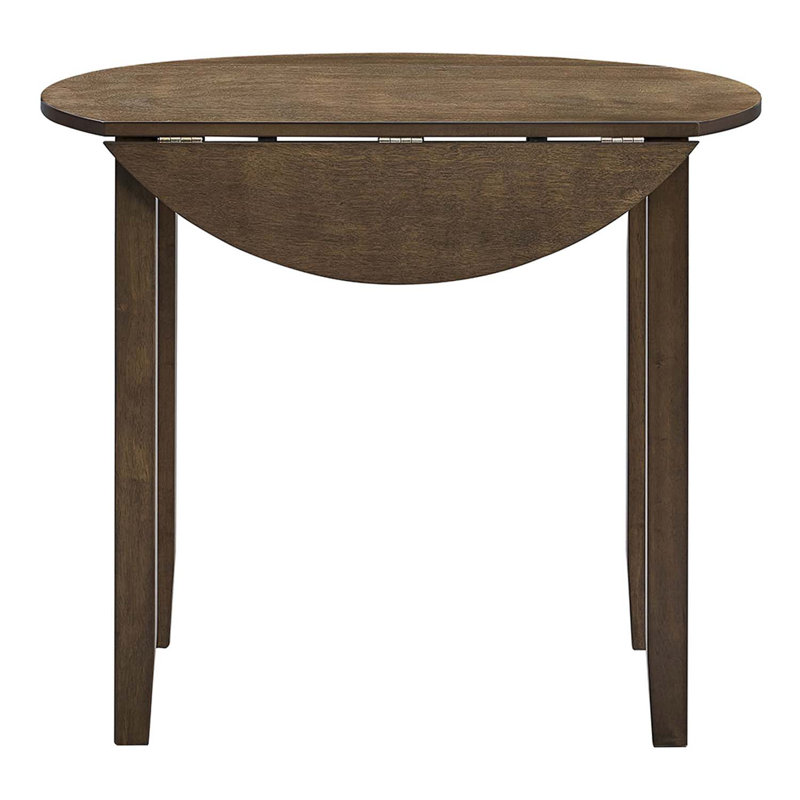 Table de salle à manger ronde, noyer