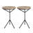 2 Piece Accent Table Set