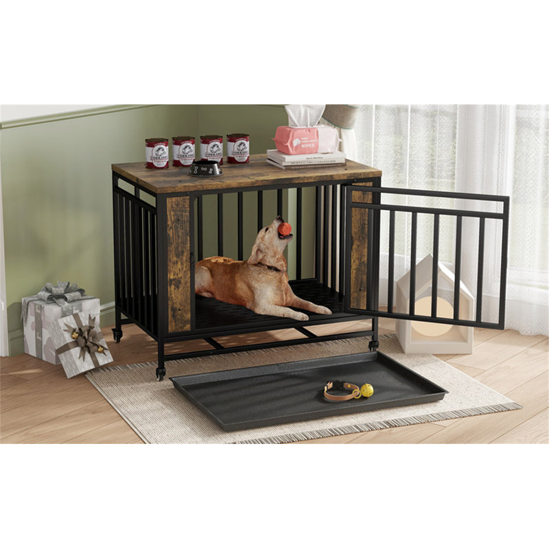Mobilier de niche pour chien, 29,9 po H x 39 po L x 22,4 po P