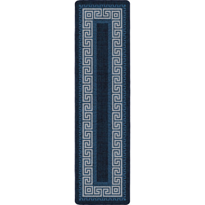 Residency Andros Key Traditional Greek Area Rug