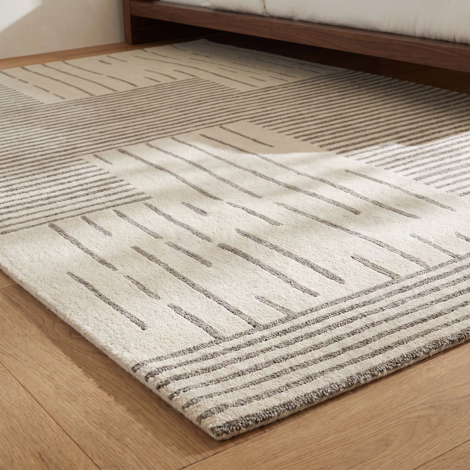 Roma Hand-Woven Striped Rug, Rectangle 2' x 3'